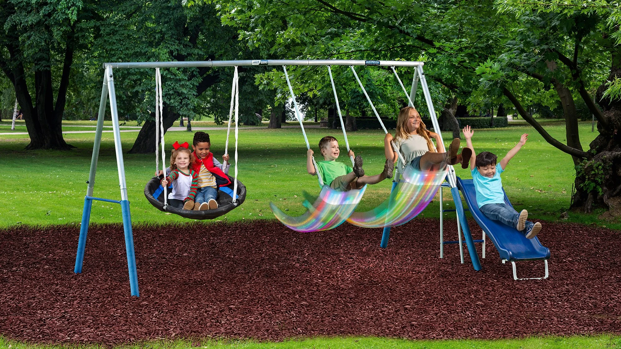 XDP Recreation Swing Sets for Ultimate Backyard Fun — XDP Recreation